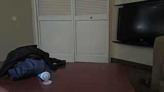 Cuck gets kicked out of hotel suite and listens from outside