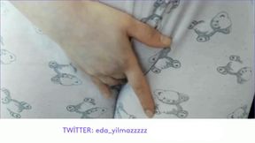 Cameltoe- Masturbate with Pajama- Rubbing Pussy with Pajama