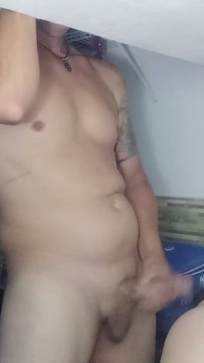 I surprised my roommate with a delicious blowjob upon seeing his cock exposed on my bed   Clip 3