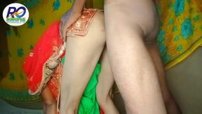 Indian Village Red Saree Me Jabardast Ghori Satale Me Chudai Karvachauth Episode 2