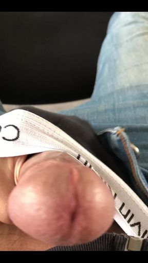 German Guy Sneaky Masturbation at Work
