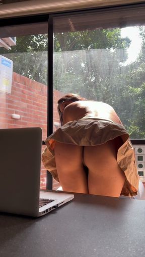 Hot Video Call with My Boss