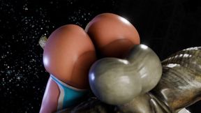 Rainbow Mika from Street Fighter - Crowd Favorite