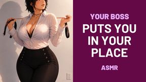 ASMR Your NEW BOSS Puts You in Your Place! Sissy Humiliation (AUDIO ONLY)
