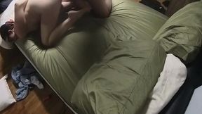 sexy 18 year old comes over wearing just a hoodie and a sexy outfit underneath
