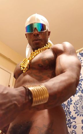 BBC Worship Hallelujah Johnson Dark Chocolate Muscles Tattoos