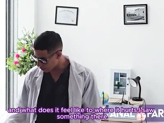 MY WIFE TAKES ME TO THE DOCTOR, THIS BABE ENDS UP HAVING SEX WITH THE DOCTOR AND THE WC HUNK