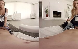 VR 180 Stereoscopic tmwVRnet & Alexis Crystal - VR Bagning With a Maid