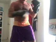 working the bag
