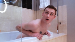 GayRoom - Josh Cannon rides a hard dick in bath