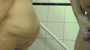 Jen gets a Fuck from behind in the Shower