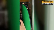 Green Screen Hostel Photoshoot with Stunning Model Lenina Crowne