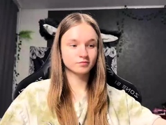 Curly Blonde Teen Records Solo Dildo Masturbation More at