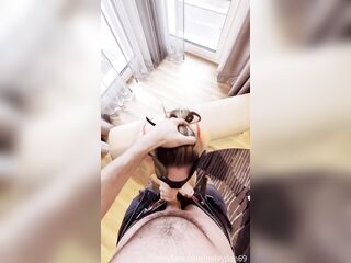 ! Suite Eclipse "red" POV Teaser ! Miley sucks and screws in front of Window