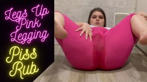 Legs Up Pink Legging Piss Rub