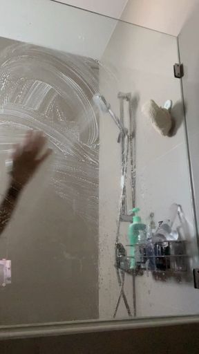 [NEW SOLO Shower]🔞(10minutes). Watch my shower and play with myself. Fingers and dildo penetration🤚 👉 
Closeup, Full-body.