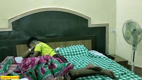 Indian Bengali Hot Boudi Caught and Fucked by Teen Stepbrother!! Taboo Sex