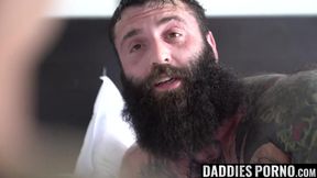 DaddiesPorno.com - If you want a ride so badly you can ride my dick first