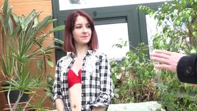 French Cutie Pounded Hard in the Yard 6666 3