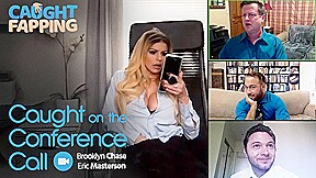 Brooklyn Chase & Eric Masterson in Caught On The Conference Call