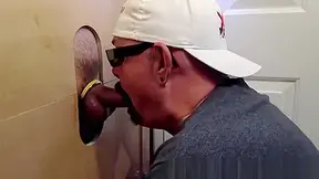 He Really Loves Blowing That Glory Hole Tool Like A Pro
