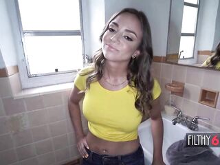 Stunning latna milf gets dominated and fucked