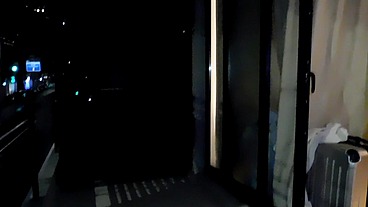 FUCKING ON THE BALCONY AND WITH MY HUSBAND'S FRIEND 2