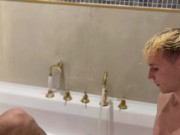 rich students after studying decided to fuck hard in the ass in the bathroom