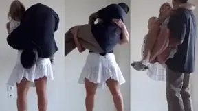 BRIDE LIFTING THE GROOM
