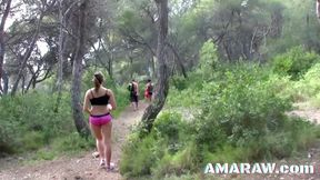 Charlotte de Castille big ass fucking a big cock hunk