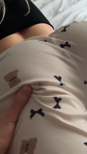 Sharing a bed in Hotel with my Hot and Tempting Step Sister   Clip 1