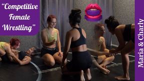 Competitive Female Wrestling *4k and fully UNCENSORED
