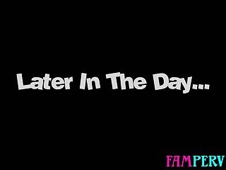 Pragmatic BBW latina teen Nia Bleu knows how keep stepbrothers mouth shut