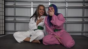 MANDY & BRITTENI'S SPH IN THE DOJO (4K)