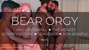 Spanish Bear Orgy (part 4)