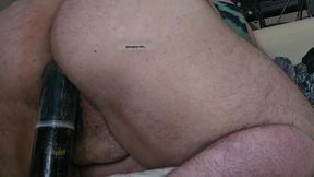 filling  my  cunt  with  whatever  I  can-  this  time?  a  baseball  bat!