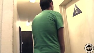 Aiden parker fucks a darky guy in a lavatory