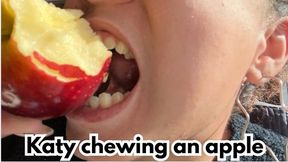 Loud Apple Chewing – Wet Mouth Sounds for You