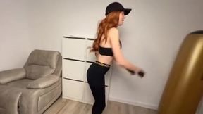 Intense Workout Leads to Steamy Encounter with Busty Trainer - POV Action!