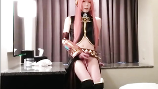 Amateur Asian CD cosplay jo 7