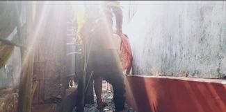 Your Big Brother Is Boring in Bed Horny Bhabi with Beautiful Saree Needs Devar's Hard Cock in Outside.