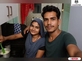 Indian Desi Village Bhabhi And Stepbrother Outdoor Kichan Hard By -Snapchat143