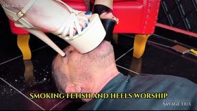 Mistresses of Luxury:Shoe Worship + Smoking Fetish