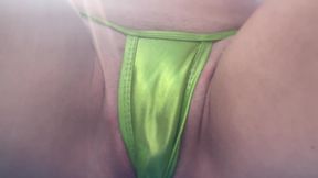 Horny Pussy at the Beach