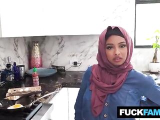 BLACK HIJABI Playgirl Learning to be NASTY Hadiya Hottie, Allen Swift