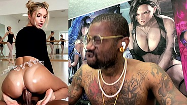 Ass Clapping The Fuck Out Of A Fat Ass Ballerina, AI Generated