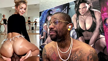 Ass Clapping The Fuck Out Of A Fat Ass Ballerina, AI Generated