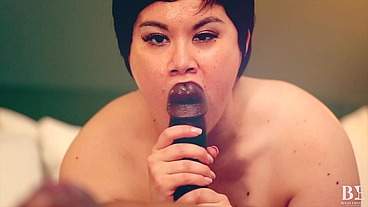 Interracial Creampie featuring Tegan Trex Will Tile Blush Erotica