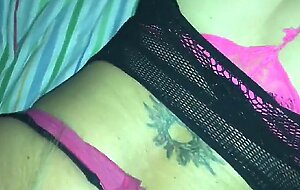 Black Crossdresser Takes Big Cock Bareback