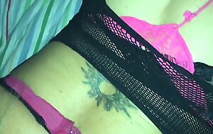 Black Crossdresser Takes Big Cock Bareback